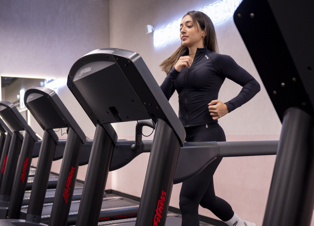 Cardio area in Platform Health Club ladies-only gym